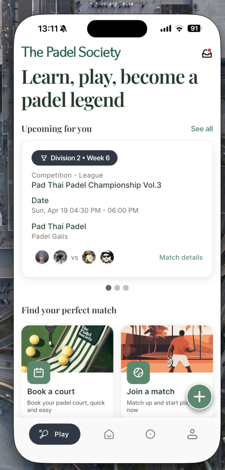 Play menu